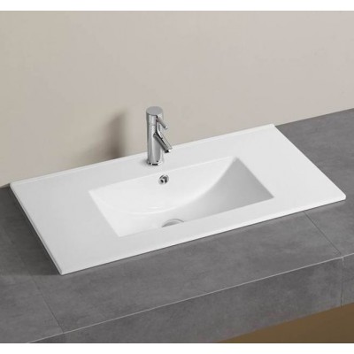 New Modern Rectangular Thin Washing Basin 80EB