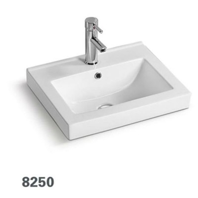 Porcelain Wall Mounted Washbasin New Style 8250